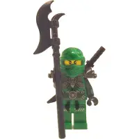 LEGO Ninjago; Lloyd mit Hellebarde und Katana