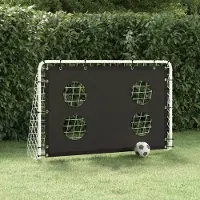 vidaXL "im " Fußballtor mit Torwand Stahl 184x61x122 cm - Sonstiges Fußballzubehör CC25163