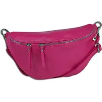 Florence Leder Tasche Gürteltasche pink fuchsia OTF820P