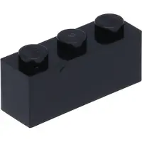 LEGO 50 Stück 3622 Stein Brick 1x3 Part Basic Steine 50 Schwarz