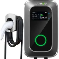 JATRHG S1 Wallbox 7 kW / 32 A, 1-phasig, mit 8 m Typ 2 Ladekabel und Smart Life Wifi-App