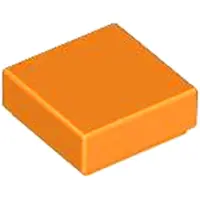LEGO 1x1 Fliesen 3070 - 50 Stück Orange