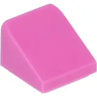 LEGO 1x1 Schrägstein 30° x 1 x 1 x 2/3 54200 - 100 Stück Dunkles Pink