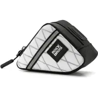 RockBros Fahrradtasche kleine Werkzeugtasche Rahmentasche Tragbarkeit für Brompton 0,25L Weiß