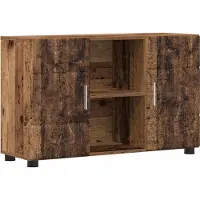 vidaXL "2026 Moderne" Sideboard mit Regal Altholz 88,5x30,5x55,5cm Holzwerkstoff - Wohnwände CC476286