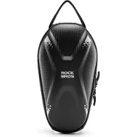 RockBros Tasche für den Lenker eines Fahrrads, Rollers 1,3L Schwarz mit externe Telefonladeanschlüsse