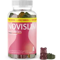 Glory Products OÜ Novislim Gummies | deine genussvolle Unterstützung | in der großen Maxi-Dose | Inhalt 60 Gummies