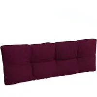Pokar Palettenkissen mit schöner Steppung Auflage Palettensofa, Größe:Rückenkissen 120 x 40, Farbe:Violett