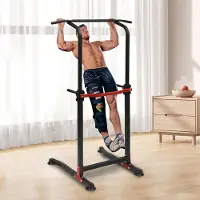 StarTech.com Dip-Station & Klimmzugstange - Power Tower - Multifunktion fürs Home Gym - Dips und Klimmzüge - Stabile Konstruktion - Material Karbid