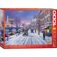 Empireposter 1000 Teile Puzzle Weihnachtsabend in Paris