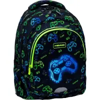 Astra Go Playing Neon Head Schulrucksack