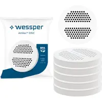 Wessper Disc Filter für Trinkflasche und Kanne, Ersatz für Brita Microdisc - 5 Stück