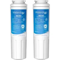 Waterdrop 2X UKF8001 Kühlschrank Wasserfilter, Kompatibel mit UKF8001, UKF8001AXX, UKF8001P, UKF9001, PuriClean II, Whirlpool 4396395, FILTER 4
