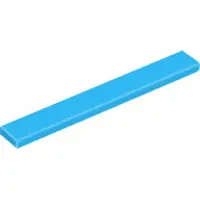 LEGO 50 Stück , Teil Nr. 4162 in Dunkles Azurblau (Dark Azure)