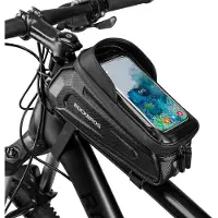 RockBros Fahrrad Rahmentasche, Lenkertasche, Handytasche, Wasserabweisend, Touchscreen 1,7L