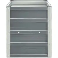vidaXL "im Sonderangebot"Garten-Hochbeet - CLORIS - Pflanzkasten - Verzinkter Stahl 240×40×45 cm Grau - NeuMöbel6879691