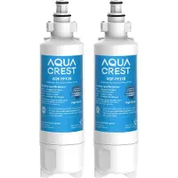 Aqua Crest 257760 Ersatz-Kühlschrank-Wasserfilter, kompatibel mit Panasonic CNRAH 257760, CNRBH-125950 (2)