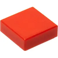 LEGO 1x1 Fliesen 3070 - 250 Stück Rot
