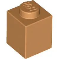 LEGO 250 Stück , Teile Nr. 3005 in Mittel Nougat (Medium Nougat)
