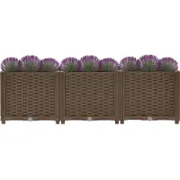vidaXL "2026 Aktion"Hochbeet - CLORIS - Pflanzkasten - 120 x 40 x 38 cm Polypropylen - NeuMöbel9505842