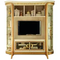 Xl Moebel Gmbh Wohnzimmer Anbau Medien Wand Fernsehwand Fernsehschrank Wohnwand Barock Rokoko