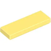 LEGO 1x3 Fliesen 63864 - 250 Stück Helles Hellgelb