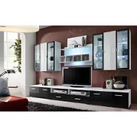 Xl Moebel Gmbh Moderne Design Wohnwand TV-Ständer Holz Wohnzimmer Möbel TV Einrichtung