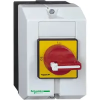 Schneider Electric VCF01GE Elektroschalter Drehschalter 3P Weiß, Rot