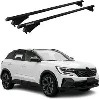 Menabo Dachträger Grundtäger für Renault Austral 2022-2025 75kg Alu Schwarz 2x