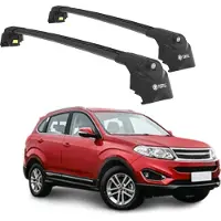 TURTLE DACHTRÄGER AIR-2 , Schwarz CHERY TIGGO 5 2014 - 2024 (SUV)
