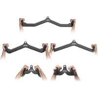 Vevor LAT Pulldown Bar Handle Attachment V-bar T-bar Cable Machine for Home Gym