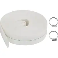 Syfax Flachschlauch 50 m 1.5" (38 mm) Weiß Polyethylen Polyester 8 bar Arbeitsdruck