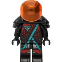 LEGO Original Ninjago Red Visor Figur, Rote Minifigur aus der Prime Empire-Armee