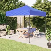 vidaXL 2025 cloris Partyzelt Faltbar Blau 3x3 m - Pavillons & Partyzelte Sale5089437 1parcel