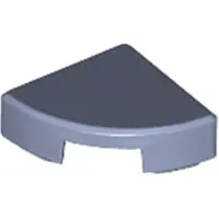 LEGO 1x1 Fliesen Rundecke 25269 - 250 Stück Sandblau