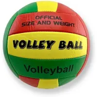 Spalding Volleyball Größe L 5, grün-gelb