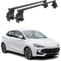 Menabo Dachträger Grundträger für MG MG3 2024-2025 Stahl Schwarz 2tlg