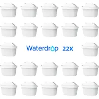 Waterdrop Wasserfilter, Ersatz für Brita Maxtra+ Plus, Maxtra Pro All-in-1 , Kompatibel mit Brita Marella Kanne (22)