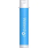 Waterdrop Wasserfilter Strohhalm, Wasserreiniger Survival für Camping, Reisen, Rucksackreisen und Notfallvorsorge, 1 Packung mit 1 Wasserbeutel