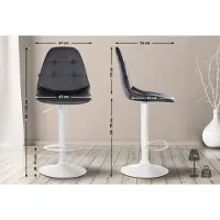 CLP Barhocker Elmore Kunstleder W schwarz