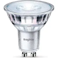 Braytron 10x GU10 5,5W LED Reflektor Glas (Synthetisch) Leuchtmittel Neutralweiß 4200K 360 lm Dimmbar Spot Strahler