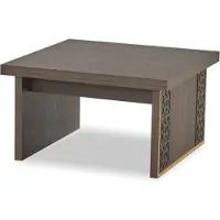 Xl Moebel Gmbh Arbeitszimmer-Set 3tlg 3-Sitzer Sessel Couchtisch Braun Einfarbig Modern