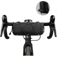 Sonstiges Fahrrad Lenkertasche Vordertasche 2.4L 900D Schwarz Reflektierend