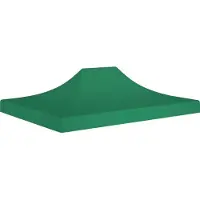 Syfax Partyzelt-Dach 4x3 m Grün 270 g/m²