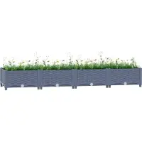 Prolenta Maison Exclusive - Hochbeet 160x40x23 cm Polypropylen