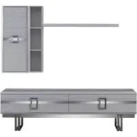 Xl Moebel Gmbh Modern Wohnwand Wohnzimmer Besteht aus 4tlg in Ekclusive Weiß Wohnwände