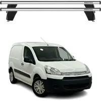 Omac Menabo Dachträger Grundtäger für Citroen Berlingo 2008-2018 75kg Alu Silber 2x