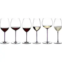 Riedel 4900/41V FATTO A MANO Syrah Weinglas - Stiel VIOLETT