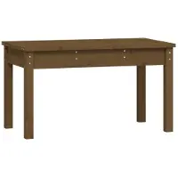 vidaXL Gartenbank Honigbraun 80x44x45 cm Massivholz Kiefer