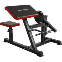 SPORTNOW Bizeps / Trizeps Curl Maschine mit 5-stufigem verstellbarem Sitz